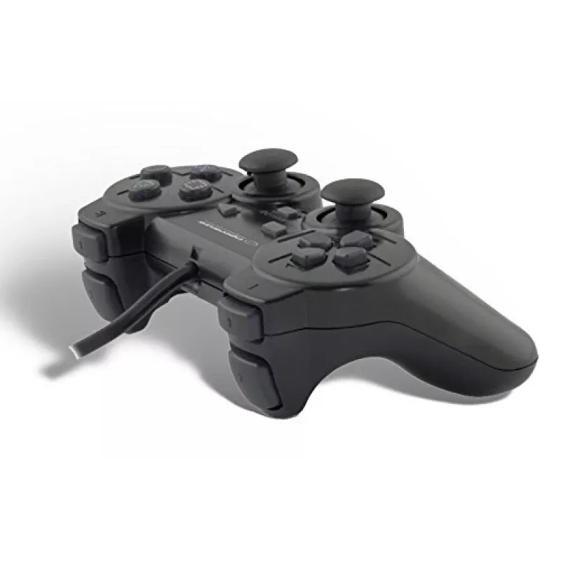 Esperanza EG106 žaidimų pultas PC, PlayStation 2, PlayStation 3, analoginis/digitalinis, USB 2.0, juodas