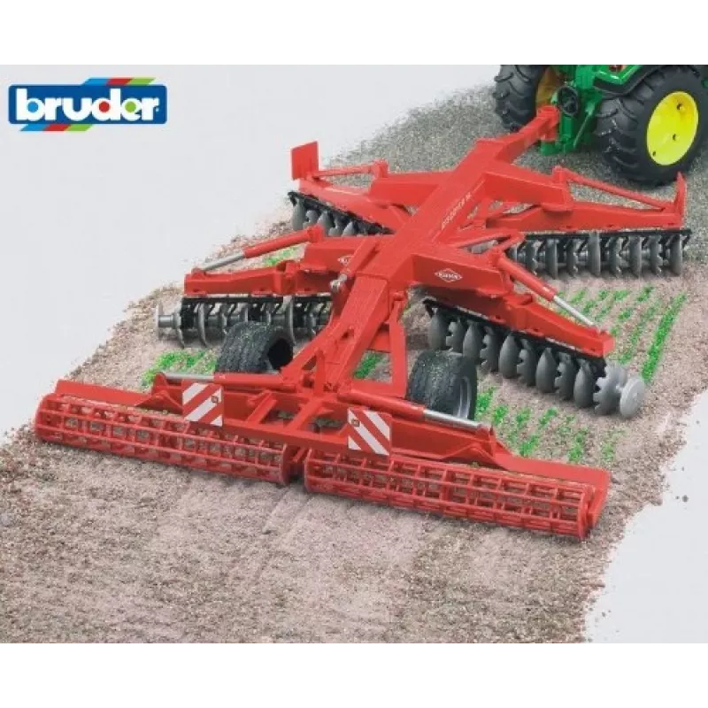 Bruder Kuhn Discover XL – žaislinis diskinių akėčių modelis 1:16