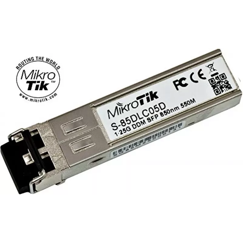 MikroTik S-85DLC05D SFP modulis 1,25 Gbit/s 850 nm