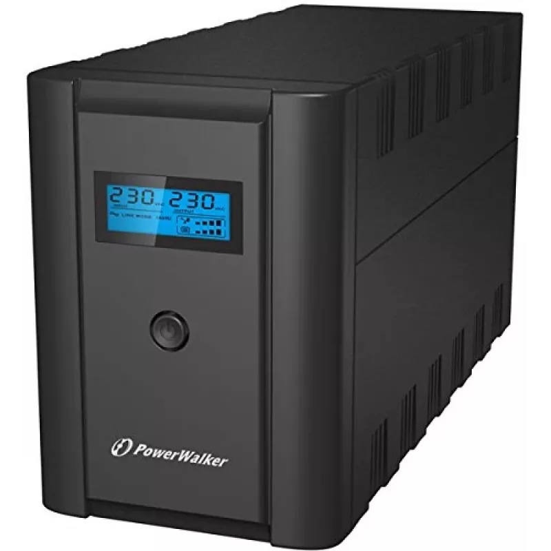 PowerWalker VI 2200 SHL Schuko nepertraukiamo maitinimo šaltinis (UPS) Linijinis-interaktyvus 2.2 kVA 1200 W 4 AC lizdai