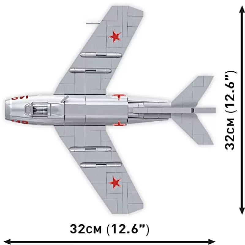 COBI Istorinė kolekcija Korėjos karas MIG-15 NATO kodas Fagot Sovietinis reaktyvinis lėktuvas