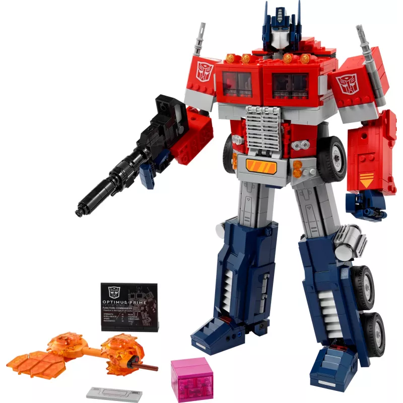 LEGO® 10302 Icons Optimus Prime Transformers Roboto Modelio Rinkinys