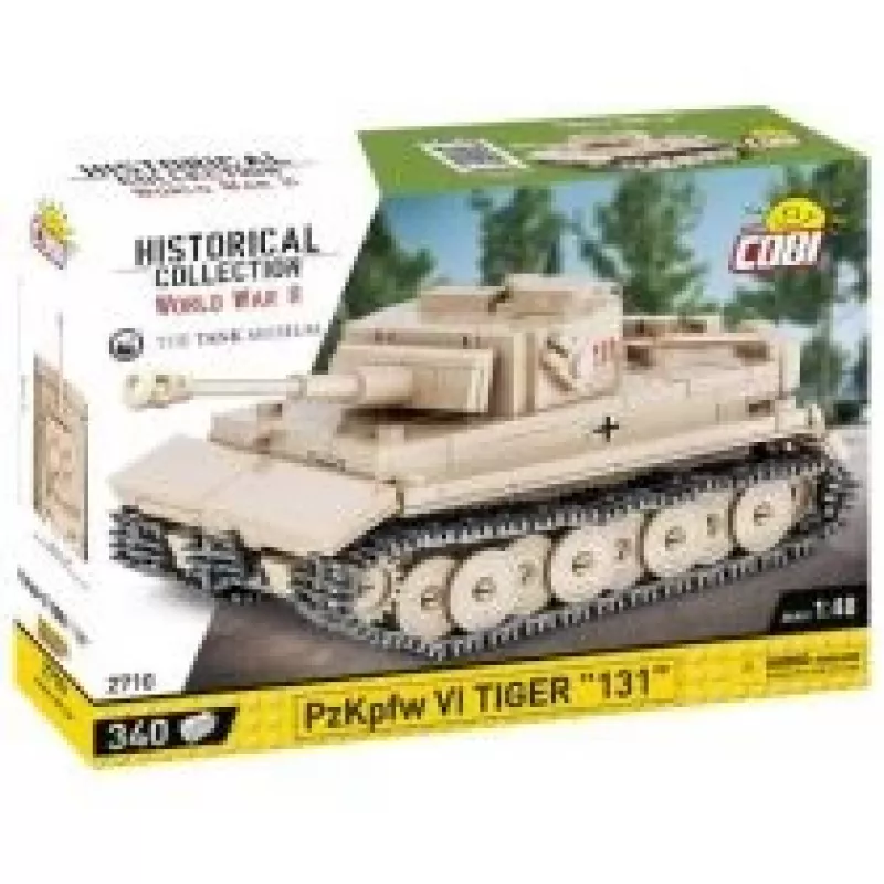 Cobi 1/48 PzKpfw VI Tiger 131 modelio rinkinys