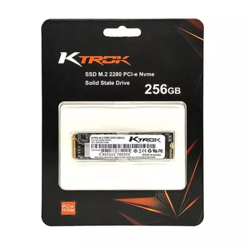 AFOX ME300-256GN M.2 NVMe SSD 256GB, PCIe 3.0, 2000/1400 MB/s, 3D NAND