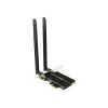 Vidinė WLAN Bluetooth PCIe kortelė Inter-Tech DMG-36 5400 Mbit/s Wi-Fi 6