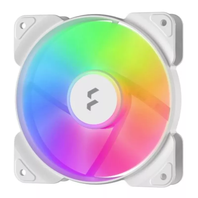 Fractal Design Aspect 12 RGB PWM 120 mm korpuso ventiliatorius – baltas