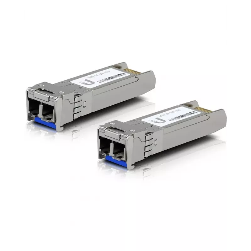 SFP+ šviesolaidinis siųstuvas-imtuvas Ubiquiti UACC-OM-SM-10G-D-2 10 Gbps 1310 nm LC vienmodis 10 km (2 vnt. pakuotė)
