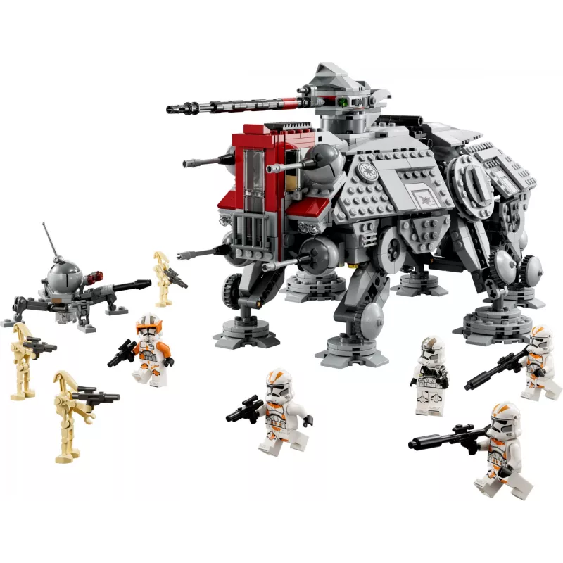 LEGO Star Wars: AT-TE Walker rinkinys su droidų figūrėlėmis (75337)