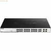 D-Link DGS-1210-28MP/E valdomas jungiklis L2 Gigabit Ethernet (10/100/1000) PoE 1U juodas, pilkas
