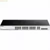D-Link DGS-1210-28 valdomas L2/L2+ jungiklis 1U juodas