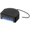 Dimmer 2 Z-Wave Plus universalus reguliavimo modulis apšvietimui, 250 W, 3,6 V, juodas