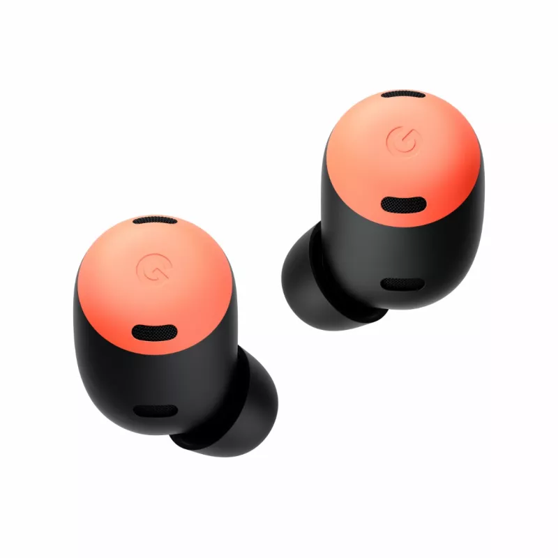Belaidės ausinės Google Pixel Buds Pro, į ausį, skambučiai/muzika, Bluetooth, koralų spalva