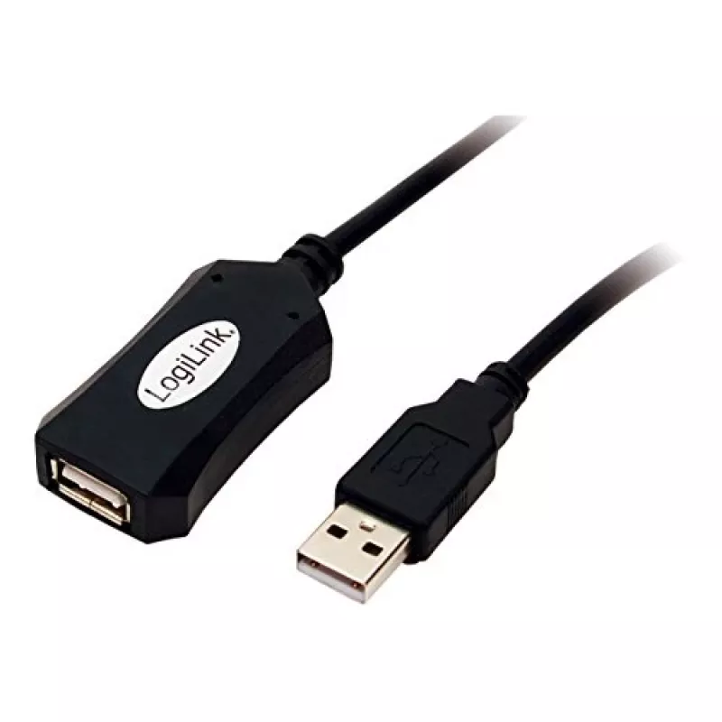 LogiLink USB 2.0 kartotuvinis laidas - 5 m USB A laidas
