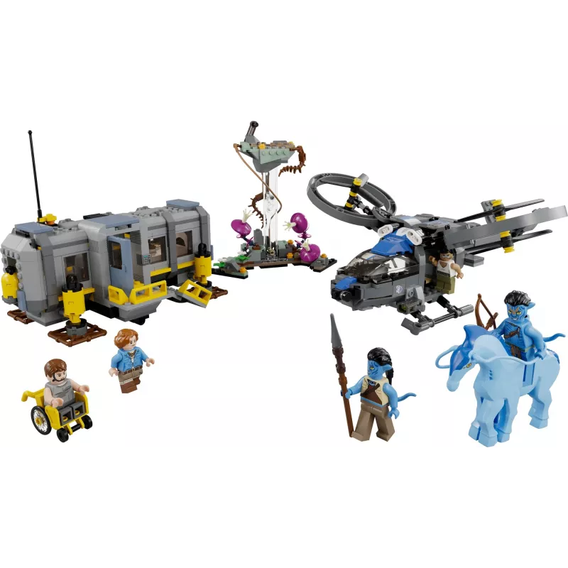 LEGO Avatar Plaukiojantys kalnai: 26-oji vieta ir RDA Samson rinkinys 75573, įvairiaspalvis