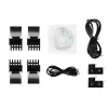 Nepertraukiamo maitinimo šaltinis Green Cell UPS13 — dvigubo keitimo UPS, 1000 VA / 900 W, grynas sinusas, 6 AC lizdai, LCD, 2×12V 9Ah baterijos