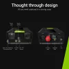 Automobilinis keitiklis Green Cell INV10 2000 W, 12 V DC į 230 V AC, C tipo lizdas, 50 Hz, juodas