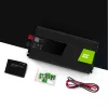 Automobilinis keitiklis Green Cell INV21 6000 W, 24V DC į AC, 230V išėjimas, 2x USB PD, aktyvus aušinimas, nuimamos DC jungtys, juodas