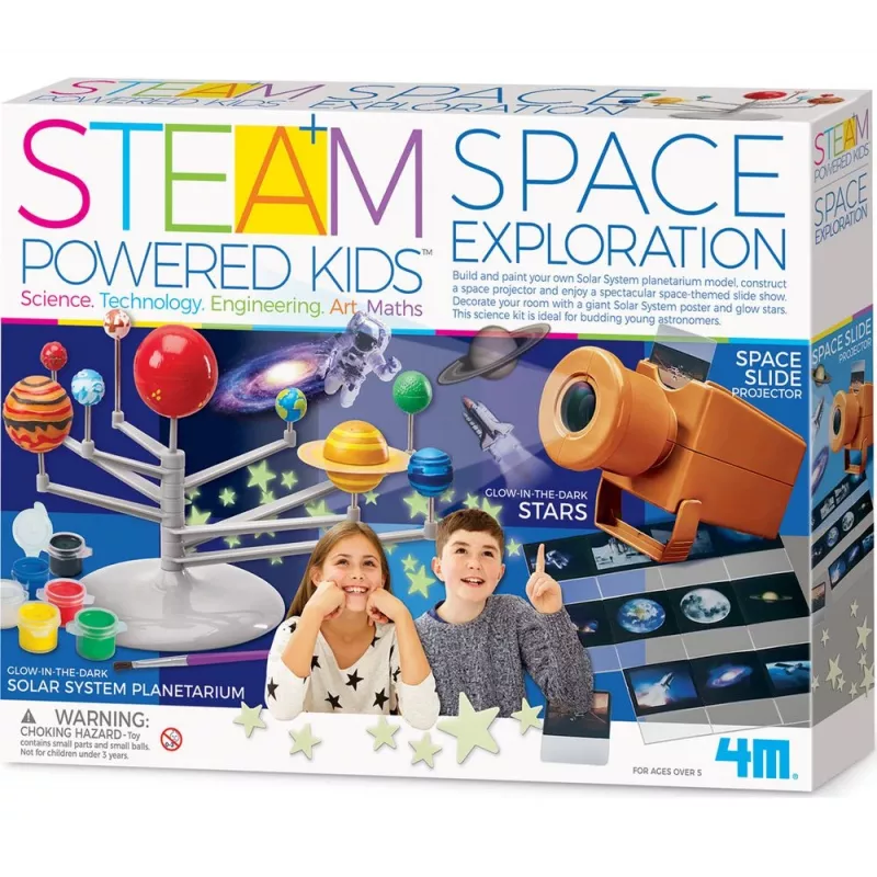 Mokomasis rinkinys 4m Space Exploration 5537 – kosmoso tyrinėjimo STEM rinkinys