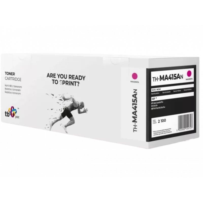 Toneras HP Color LJ Pro W2033A TH-MA415AN 100% naujas rausvai raudonas