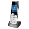 Grandstream Networks WP822 IP telefonas Juoda, Sidabrinė 2 linijos LCD Wi-Fi
