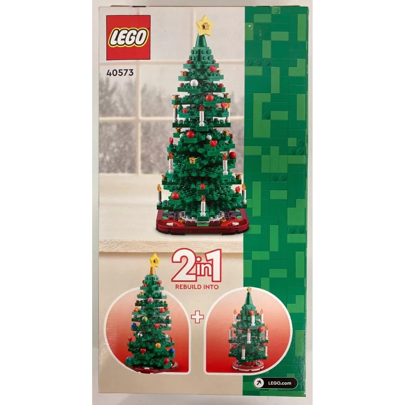 LEGO Kalėdų eglutės rinkinys 40573 – sezoninis dekoratyvinis modelis