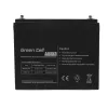 Neprižiūrimas švino rūgšties UPS akumuliatorius Green Cell AGM25 12 V 75 Ah, VRLA, 21,3 kg