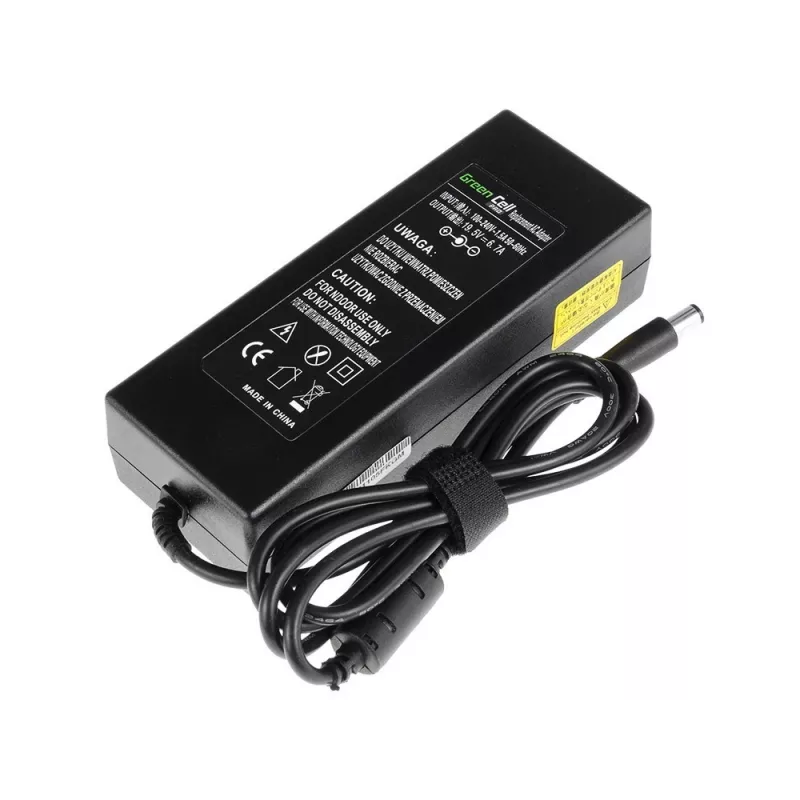 Maitinimo adapteris Green Cell AD35P 130 W AC-DC 19,5 V 6,7 A nešiojamiesiems kompiuteriams, vidaus, juodas