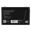 Green Cell AGM39 pramoninis įkraunamas akumuliatorius 7200 mAh 6 V