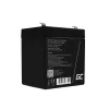 UPS baterija Green Cell AGM44 — 12 V 4,5 Ah sandarioji švino rūgšties (VRLA), 101×70×90 mm, 1,35 kg, juoda