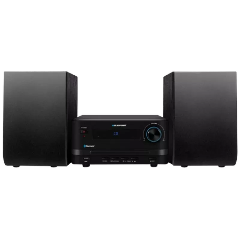Namų audio mikro sistema BLAUPUNKT MS14BT – CD/MP3 grotuvas, Bluetooth, USB, FM RDS, 15W RMS, juoda