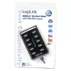 Logilink UA0125 USB šakotuvas 10 prievadų USB 2.0 su maitinimo adapteriu 3,5 A
