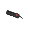 Lanberg PS1-03E-0150-BK Prailginimo laidas (1,5 m, juodas) (PS1-03E-0150-BK)
