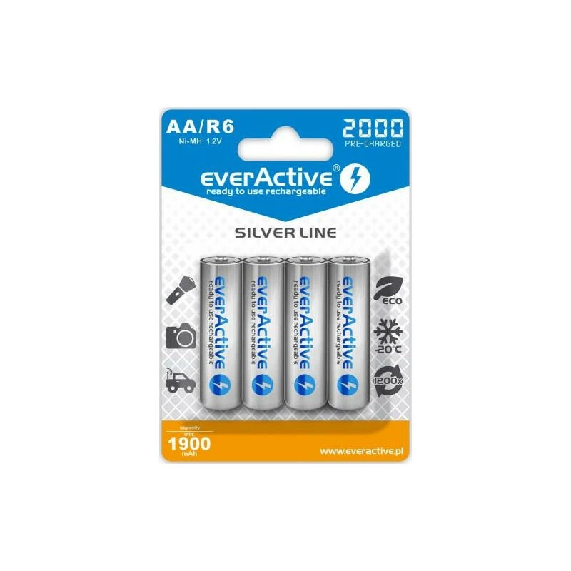 Everactive EVHRL6-2000 įkraunama baterija AA nikelio-metalo hidrido (NiMH)