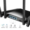 Cudy LT400 belaidis maršrutizatorius 4G LTE, 300Mbps, 2.4 GHz, Fast Ethernet, juodas