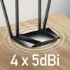 Cudy LT400 belaidis maršrutizatorius 4G LTE, 300Mbps, 2.4 GHz, Fast Ethernet, juodas