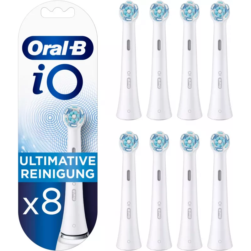 Dantų šepetėlio galvutė Oral-B iO Ultimate Clean, 8 vnt. pakuotė