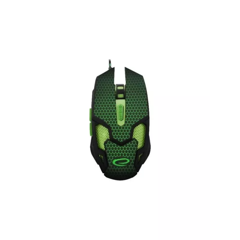 Pelė Esperanza WIRED FOR PLAYERS MX207 COBRA USB žalia