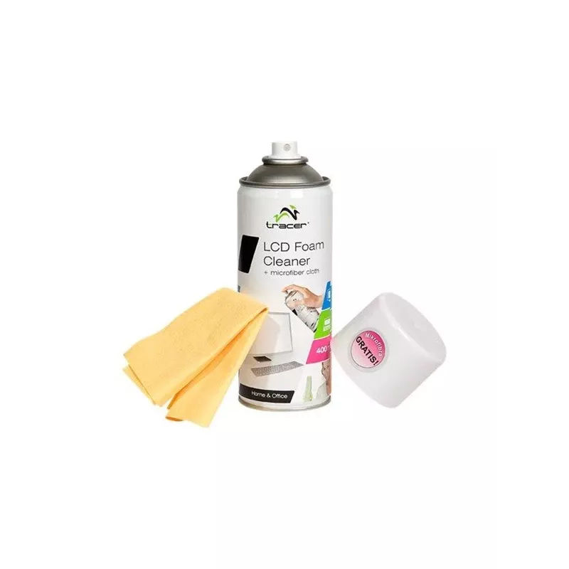 LCD putų valiklis 400 ml + mikropluošto šluostė