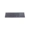 Belaidė RF pilno dydžio klaviatūra TRACER TRAKLA46934, QWERTY anglų, 2.4 GHz Nano imtuvas, membraninė, juoda/pilka