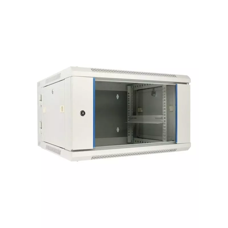 Extralink sieninis stovo spintas 6U 600x600 AZX pilka, varstoma