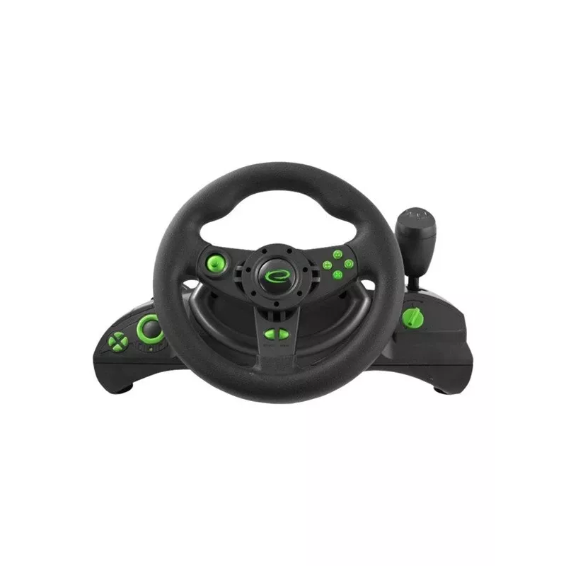 Esperanza EGW102 Vairas žaidimams PC, PlayStation 3, USB, juodas/žalias