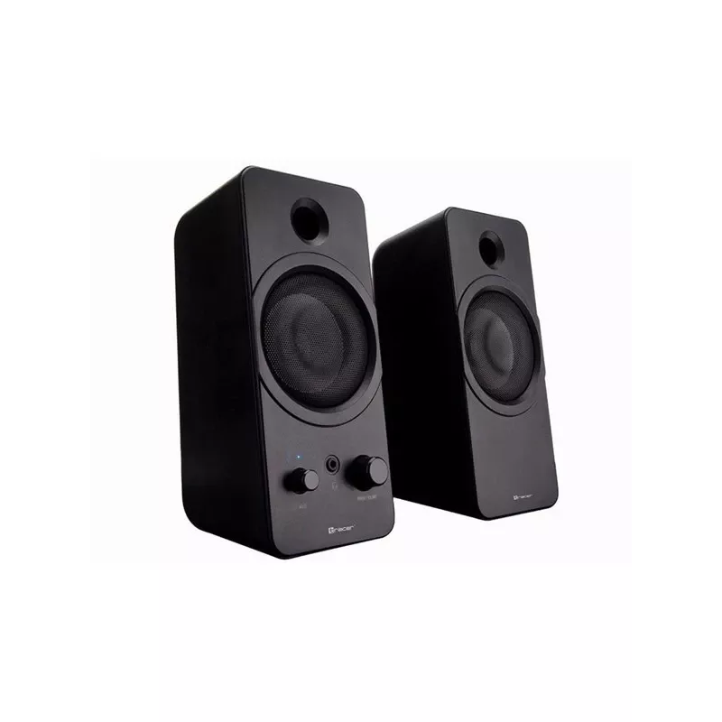 Staliniai garsiakalbiai 2.0 TRACER Mark Loudspeaker 12 W, USB maitinimas, Bluetooth, 2 krypčių, 2 tvarkyklės, juodi