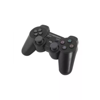 Esperanza EGG109K žaidimų pultas juodas Bluetooth valdiklis analoginis PlayStation 3