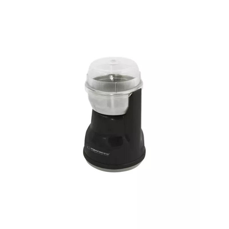 Kavos malūnėlis ESPERANZA EKC002K — 160 W, 50 g talpa, reguliuojamas smulkumas, juodas