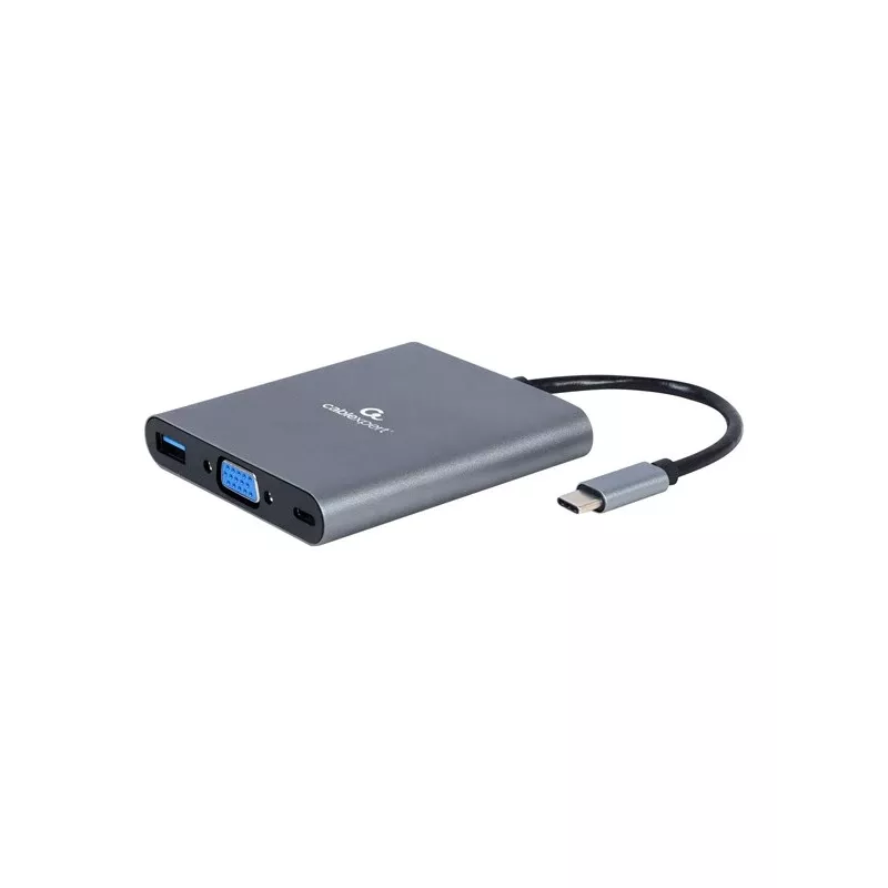 Gembird a-CM-COMBO6-01 USB-C 6-in-1 adapteris nešiojamam kompiuteriui