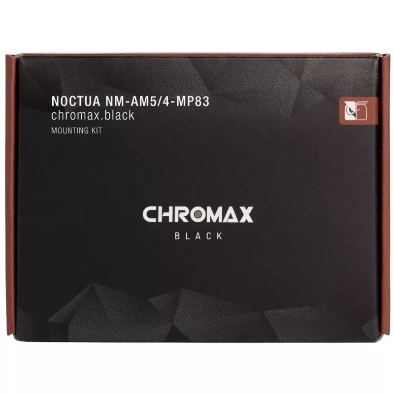 Noctua NM-AM5/4-MP83 CHROMAX.BLACK tvirtinimo rinkinys AM4/AM5 juodas