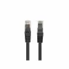 Tinklo kabelis LANBERG PCU6-10CU-0050-BK Cat6 U/UTP RJ-45 0,5 m juodas
