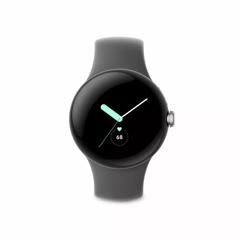 Google Pixel Watch - Polished Silver - išmanusis laikrodis su dirželiu