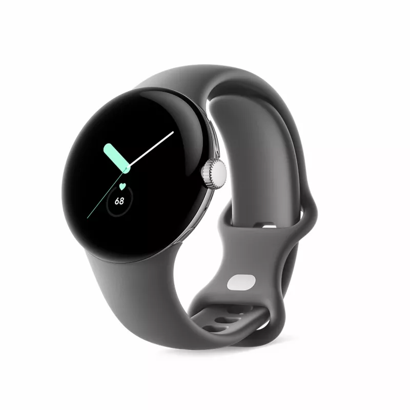 Google Pixel Watch - Polished Silver - išmanusis laikrodis su dirželiu