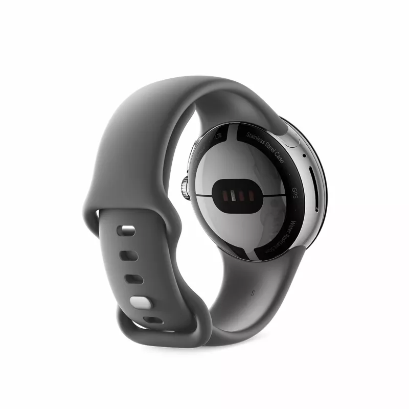 Google Pixel Watch - Polished Silver - išmanusis laikrodis su dirželiu